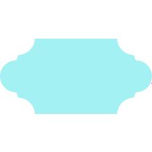 Codicer Provenzal Basic Aqua 16x33 см