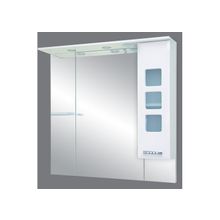 Зеркало для ванной комнаты misty Квадро-90 (лев прав,свет)