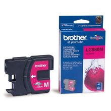 Картридж BROTHER LC-980M для DCP-145C 165 195C 375CW, MFC-250C 290C, пурпурный (260 стр.)