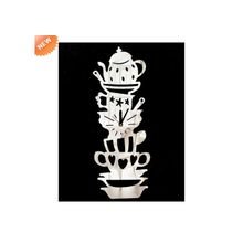 Часы сервиз "зеркальные"