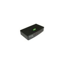 USB-HUB ST-Lab U-340, 7 Ports (USB2.0), Black, P a, Ret