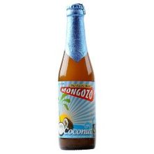 Пиво Монгозо кокос, 0.330 л., 3.6%, светлое, стеклянная бутылка, 24