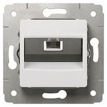 Розетка телефонная 1xRJ11 VALENA DIY, белый |  код. 694274 |  Legrand