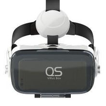 Шлем виртуальной реальности QS ViRus Box для смартфонов с диагональю экрана от 4.7 до 6 на ОС Android и IOS, белый