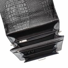 Кожаный планшет Dormer Black Caiman