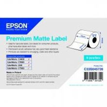 EPSON C33S045726 бумага самоклеющаяся матовая (76 x 127 мм) 88 г м2, 960 этикеток