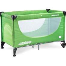 Манеж-кровать Caretero SIMPLO GREEN (зеленый)