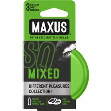 Maxus Презервативы в железном кейсе MAXUS Mixed - 3 шт.