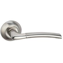 Ручка дверная межкомнатная Bussare Fino A-13-10 Chrome S.Chrome хром матовый хром