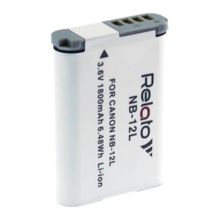 Аккумулятор Relato NB-12L 1800mAh для Canon PowerShot G1 X Mark II  N