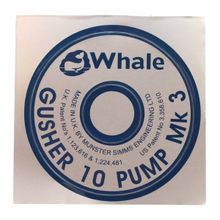 Whale Помпа трюмная ручная Whale Gusher 10 BP3708 82 л мин 38 мм устанавливается на палубу