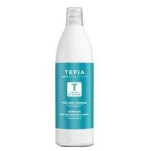 Шампунь для окрашенных волос с маслом кокоса без SLS и SLES Tefia Treats by Nature 1000мл