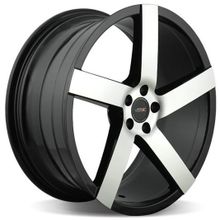 Колесный диск VISSOL V-080L 8,5x19 5x120 D74,1 ET30 black-with-machined-face