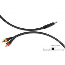 Кабель Jack 3,5 - 2RCA MrCable AYJMR-01.8-HS 1.8м