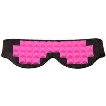 PicoBong Розовая маска на глаза See No Evil Blindfold (розовый с черным)