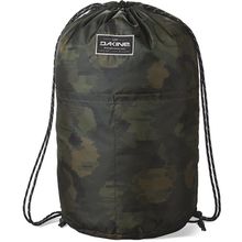 спортивный рюкзак для обуви и принадлежностей Dakine Stashable Cinchpack Marker Camo Mkc цвет камуфляж