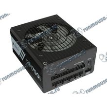 Блок питания 750Вт Corsair "RM750i" CP-9020082-EU ATX12V V2.4 (20 24+4 8+6 8pin, вентилятор d135мм) + кабель питания EURO (1.5м) (ret) [137664]