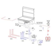 Wallas Керамическая плита врезная с крышкой Wallas XC Duo 490541G 12 В 900 - 1900 Вт 0,09 - 0,19 л час