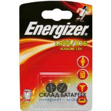 Батарейка Energizer Alkaline LR44 A76 BL2