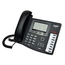 Телефон VoIP D-Link DPH-400S E F3 с поддержкой SIP, 1 портом LAN и 1 портом WAN, русифицированное меню