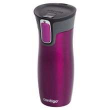 Термокружка (непроливайка) Contigo West Loop, малиновый