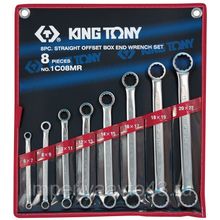 Набор накидных ключей, 6-22 мм 8 предметов KING TONY 1C08MR