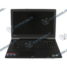 Ноутбук Lenovo "IdeaPad 700-15ISK" 80RU00J9RK (Core i7 6700HQ-2.60ГГц, 8ГБ, 1000ГБ, GFGTX950M, LAN, WiFi, WebCam, 15.6" 1920x1080, FreeDOS), черный [141685]