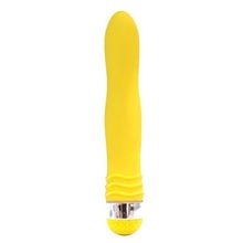 Bior toys Желтый эргономичный вибратор Sexy Friend - 17,5 см. (желтый)