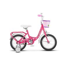 14" STELS Flyte Lady 2018 (корзина)(Z010, рама 9,5", розовый)