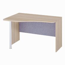 Мебель Трия Стол компьютерный угловой Индиго ПМ-145.03 ясень коимбра навигатор