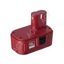 Батарея ЗУБР аккумуляторная для шуруповертов, 1,5А ч, 18В