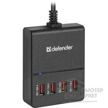 Defender Сетевой адаптер питания 4 порта USB, 5V 5A UPA-40 83537