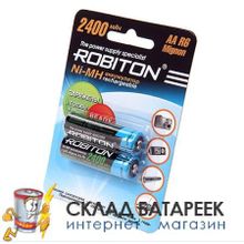 Аккумулятор Robiton RTU2400MHAA-2 BL2