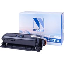 Картридж NVP совместимый НР CF321A Cyan для LaserJet Color M680dn M680f M680z (16500k)