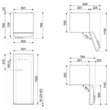 SMEG FAB28RDMM5