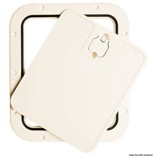 Osculati Cream inspection hatch removable lid 305 x 355mm, 20.302.21