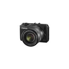 Canon Цифровой зеркальный фотоаппарат Canon EOS M Чёрный 18-55 IS STM  90EX EUR