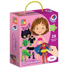 Магнитная игра VLADI TOYS VT3702-04 Одевашка Ева