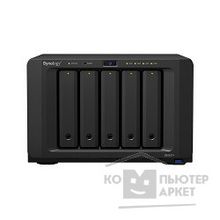 Synology DS1517+ 2GB Сетевое хранилище 5xHDD Hot Plug 3.5" 2.5" SATA, RAID 0 1 5 5+ 6 6+ 10, 4xGbLAN, 4xUSB3.0, 2x eSATA