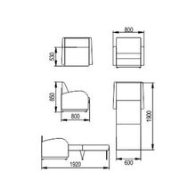 Кресло-кровать Стандарт 60x190  I категория I категория