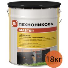 АКВАМАСТ мастика битумная для фундамента (18кг)   AQUAMAST мастика гидроизоляционная битумная для фундамента (18кг)