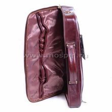 Rockfeld Кейс из кожи бордово-коричневого цвета 05-020245A