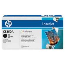 Картридж HP Color LaserJet CE250A чёрный