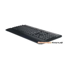 Клавиатура BTC 5309-PR  PS 2  черная 11 доп клавиш + подставка под запястье