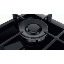 Встраиваемая газовая варочная панель Bosch PCH6A6B90R черный