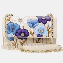 Alexander TS Клатч на цепочке с цветами KB0041