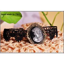 Камея "дама в серебре"