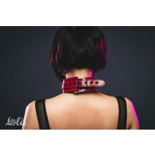 Бордовый ошейник Eccentric (224446)