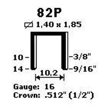 Скоба полимерная 82P 14 BM, Omer (4,2 84 тыс.шт.)