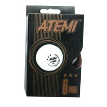 Мячи для настольного тенниса Atemi 3* оранжевый